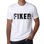 Mens Tee Shirt Vintage T Shirt Fixer X-Small White 00561 - White / Xs - Casual