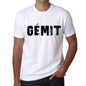 Mens Tee Shirt Vintage T Shirt Gémit X-Small White 00561 - White / Xs - Casual