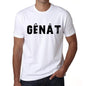 Mens Tee Shirt Vintage T Shirt Gênât X-Small White 00561 - White / Xs - Casual