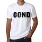 Mens Tee Shirt Vintage T Shirt Gond X-Small White 00560 - White / Xs - Casual