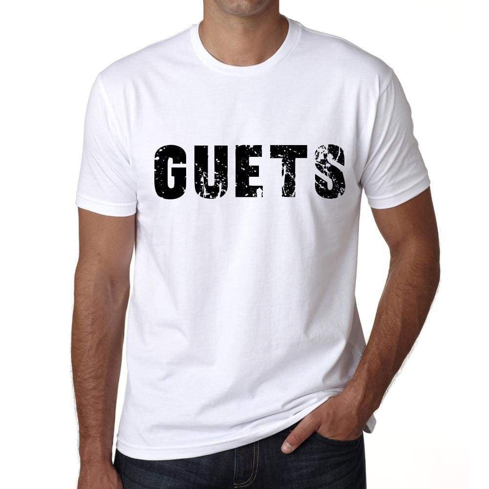 Mens Tee Shirt Vintage T Shirt Guets X-Small White 00561 - White / Xs - Casual