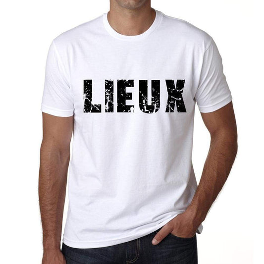 Mens Tee Shirt Vintage T Shirt Lieux X-Small White 00561 - White / Xs - Casual