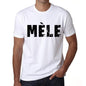 Mens Tee Shirt Vintage T Shirt Mële X-Small White 00560 - White / Xs - Casual