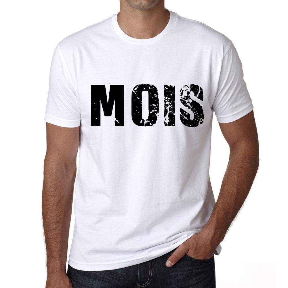 Mens Tee Shirt Vintage T Shirt Mois X-Small White 00560 - White / Xs - Casual