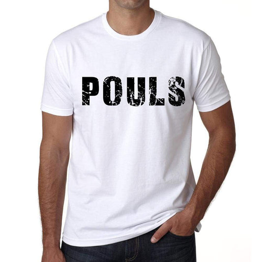 Mens Tee Shirt Vintage T Shirt Pouls X-Small White - White / Xs - Casual