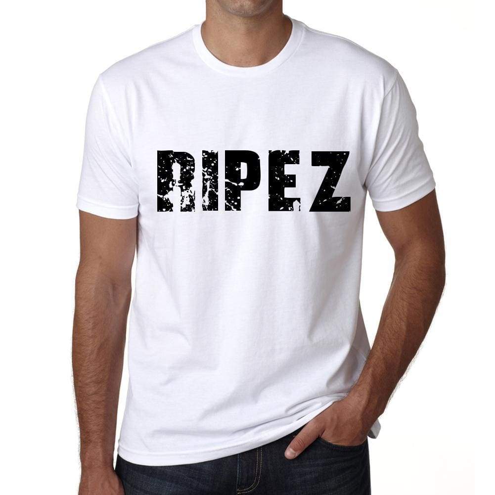 Mens Tee Shirt Vintage T Shirt Ripez X-Small White - White / Xs - Casual