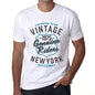 Mens Vintage Tee Shirt Graphic T Shirt Genuine Riders 1975 White - White / Xs / Cotton - T-Shirt