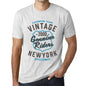 Mens Vintage Tee Shirt Graphic T Shirt Genuine Riders 2000 Vintage White - Vintage White / Xs / Cotton - T-Shirt