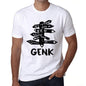 Mens Vintage Tee Shirt Graphic T Shirt Time For New Advantures Genk White - White / Xs / Cotton - T-Shirt