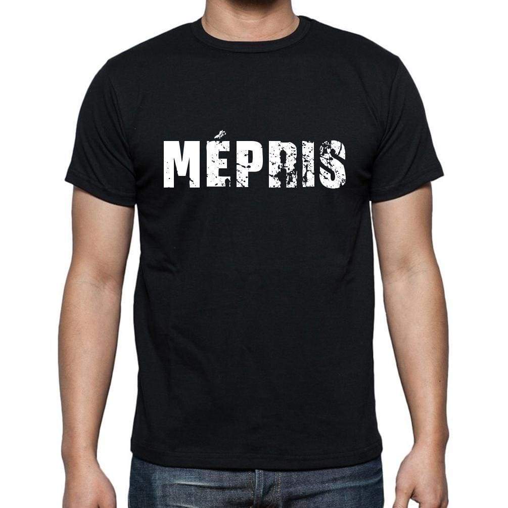 Mépris French Dictionary Mens Short Sleeve Round Neck T-Shirt 00009 - Casual
