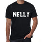 Nelly Mens Retro T Shirt Black Birthday Gift 00553 - Black / Xs - Casual