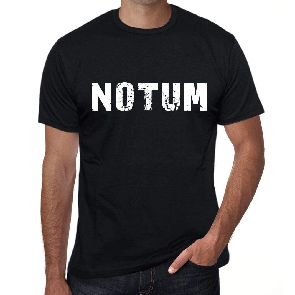 Notum Mens Retro T Shirt Black Birthday Gift 00553 - Black / Xs - Casual