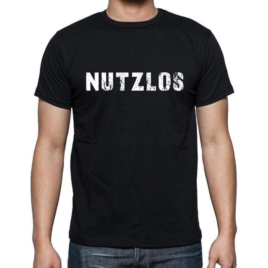 Nutzlos Mens Short Sleeve Round Neck T-Shirt - Casual