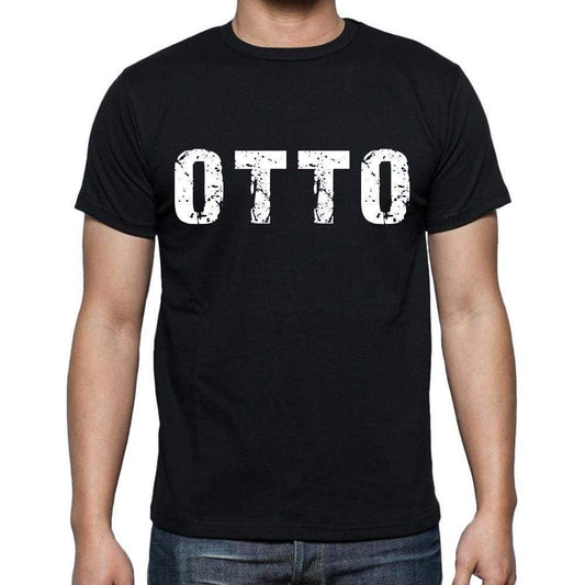 Otto Mens Retro T Shirt Black Birthday Gift - Black / S - Casual