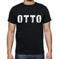 Otto Mens Retro T Shirt Black Birthday Gift - Black / S - Casual