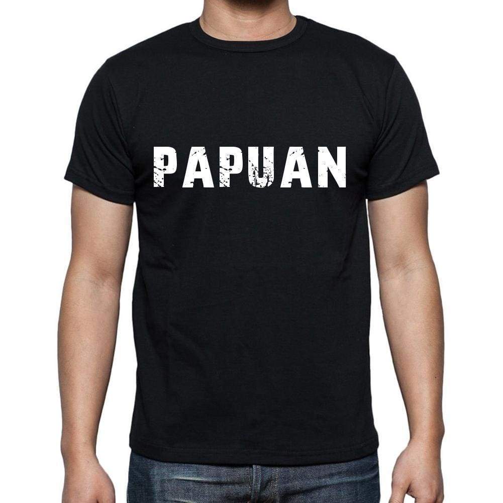 Papuan Mens Short Sleeve Round Neck T-Shirt 00004 - Casual