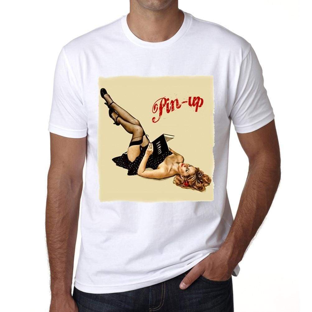 Pin-up Him Book 1 for mens, short sleeve, cotton tshirt, men t shirt 00034 - Dugan