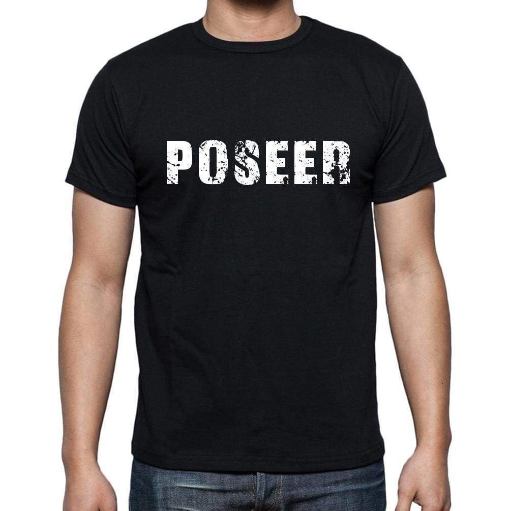 Poseer Mens Short Sleeve Round Neck T-Shirt - Casual