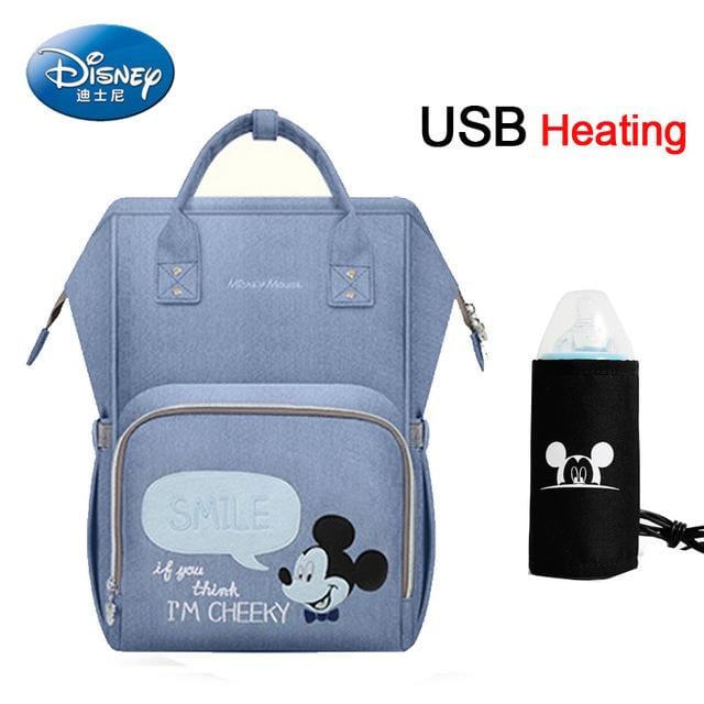 Disney Diaper Bag Maternity Nappy Backpack Large Capacity Nursing Travel Backpack Heat Preservation diaper bag backpack