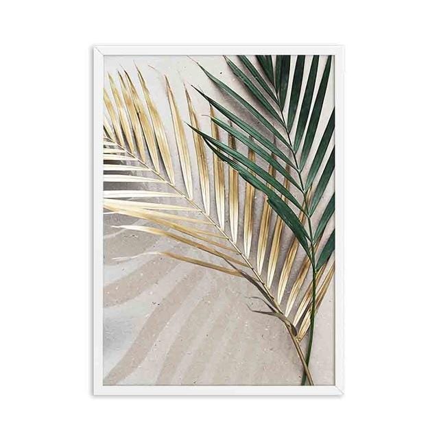 Salon Decoration Palm Leaves Wall Art Canvas Painting Aloe Botanical Posters And Prints Wall Pictures For Living Room Home Decor