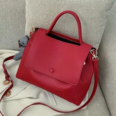 Causal Totes Bags Women Large Capacity Handbags Women PU Shoulder Messenger Bag Female Retro Daily Totes Lady Elegant Handbags