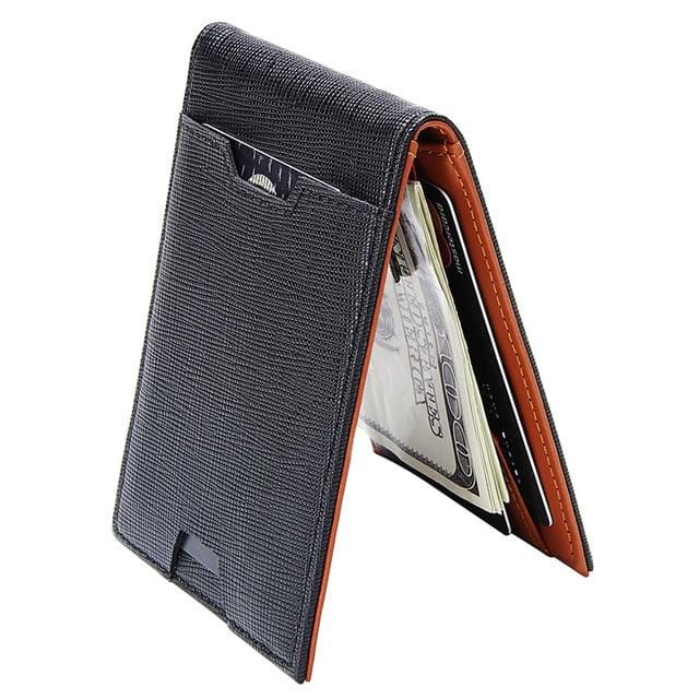 Fashion Men Wallet Casual Multi-card Position Credit Card Holder Ultra Thin Coin Purse For Men Portable Bifold Male Clutch Bag