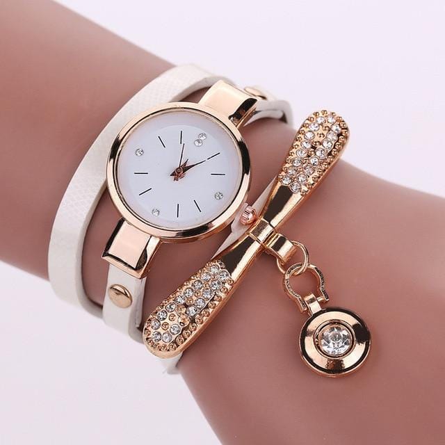 2020 moda casual feminino relógios pulseira relógio feminino relogio couro strass analógico relógio de pulso de quartzo feminino montre