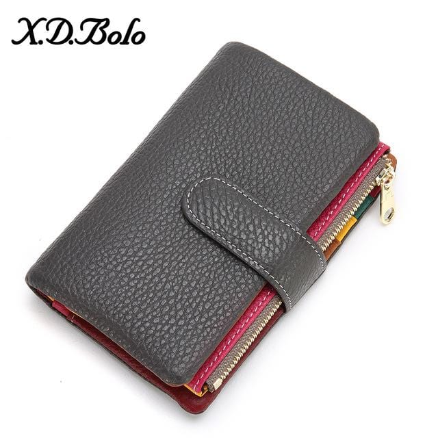 XDBOLO Women's Wallet Short Women Coin Purse Fashion Wallets For Woman Card Holder Ladies Wallet Female Hasp Clutch For Girl