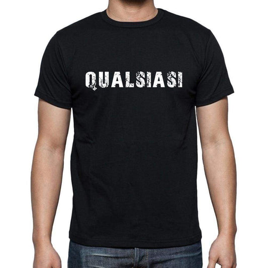 Qualsiasi Mens Short Sleeve Round Neck T-Shirt 00017 - Casual