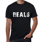 Reals Mens Retro T Shirt Black Birthday Gift 00553 - Black / Xs - Casual