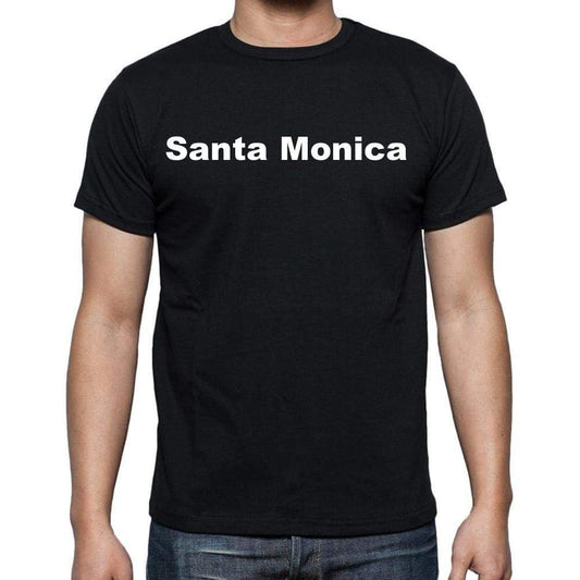 Santa Monica Mens Short Sleeve Round Neck T-Shirt - Casual