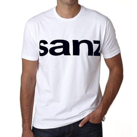 Sanz Mens Short Sleeve Round Neck T-Shirt 00052
