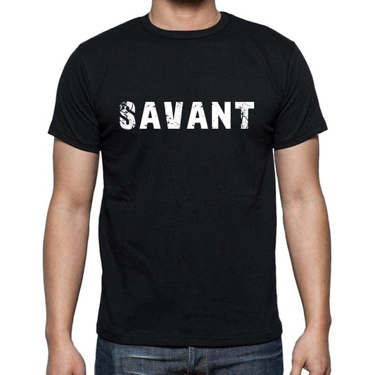 Savant French Dictionary Mens Short Sleeve Round Neck T-Shirt 00009 - Casual
