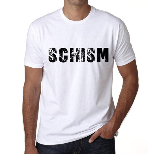 Schism Mens T Shirt White Birthday Gift 00552 - White / Xs - Casual