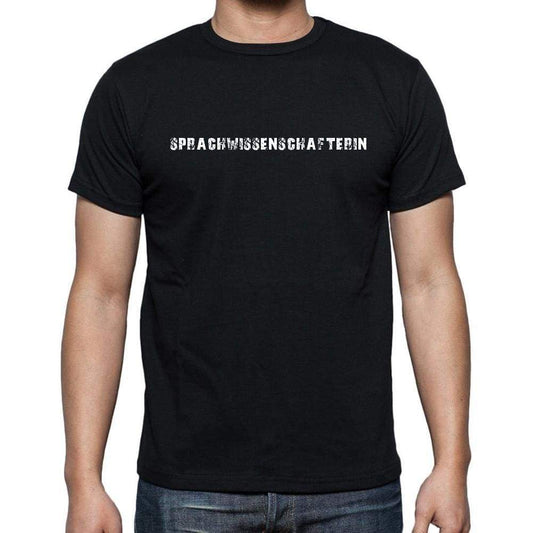 Sprachwissenschafterin Mens Short Sleeve Round Neck T-Shirt 00022 - Casual
