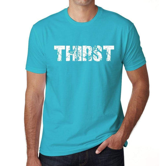 Thirst Mens Short Sleeve Round Neck T-Shirt 00020 - Blue / S - Casual
