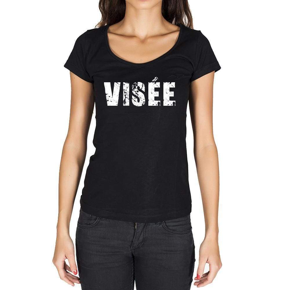 Visée French Dictionary Womens Short Sleeve Round Neck T-Shirt 00010 - Casual