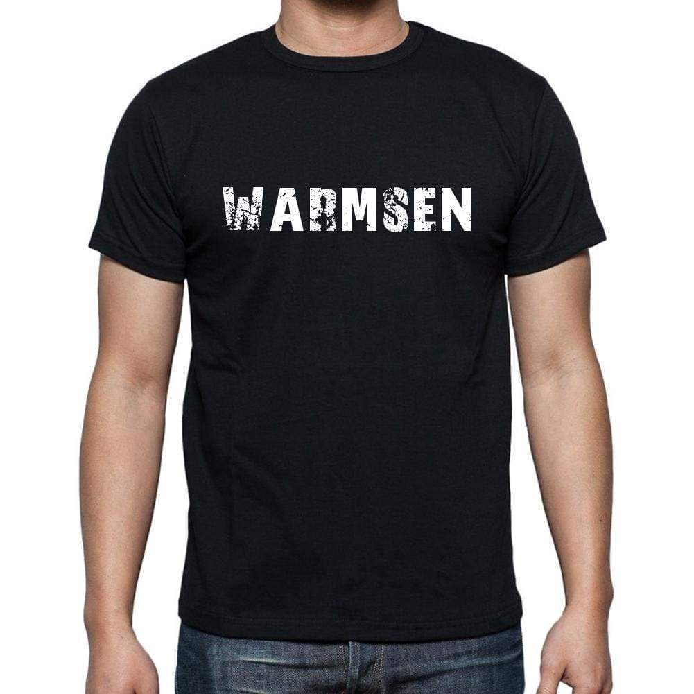 Warmsen Mens Short Sleeve Round Neck T-Shirt 00003 - Casual