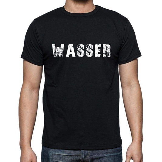 Wasser Mens Short Sleeve Round Neck T-Shirt - Casual
