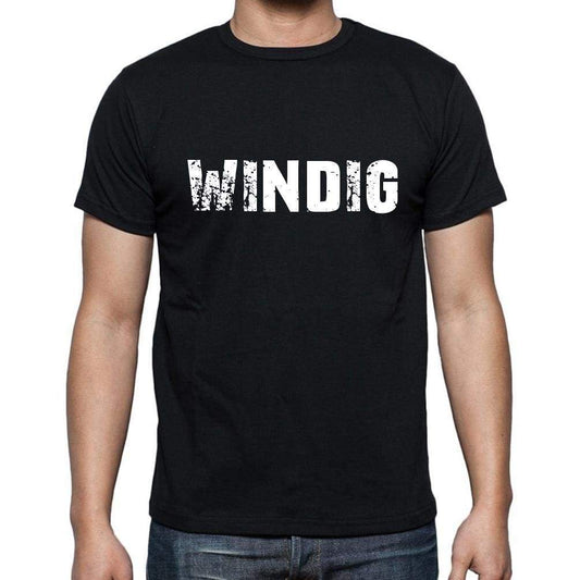 Windig Mens Short Sleeve Round Neck T-Shirt - Casual