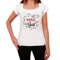 World Is Good Womens T-Shirt White Birthday Gift 00486 - White / Xs - Casual