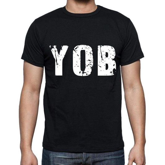 Yob Men T Shirts Short Sleeve T Shirts Men Tee Shirts For Men Cotton Black 3 Letters - Casual