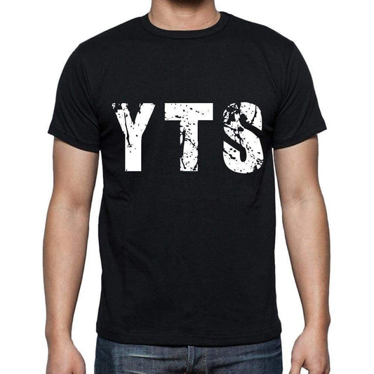 Yts Men T Shirts Short Sleeve T Shirts Men Tee Shirts For Men Cotton Black 3 Letters - Casual